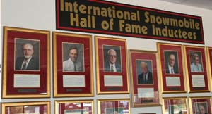 Inductees to the International Snowmobile Hall of Fame (ISHOF) in Eagle River, Wisconsin
